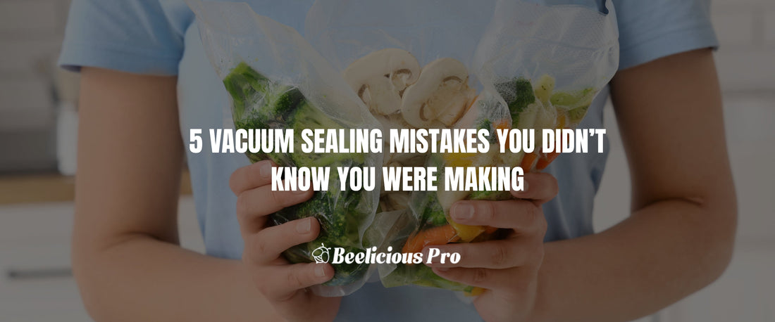 5 Vacuum Sealing Mistakes You Didn’t Know You Were Making